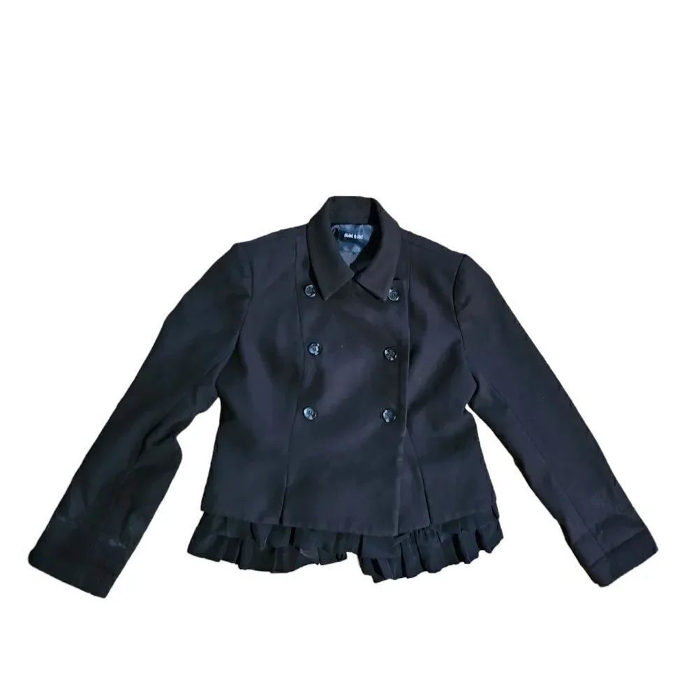 Women's MAC & JAC Flutter Hem Jacket Large‎